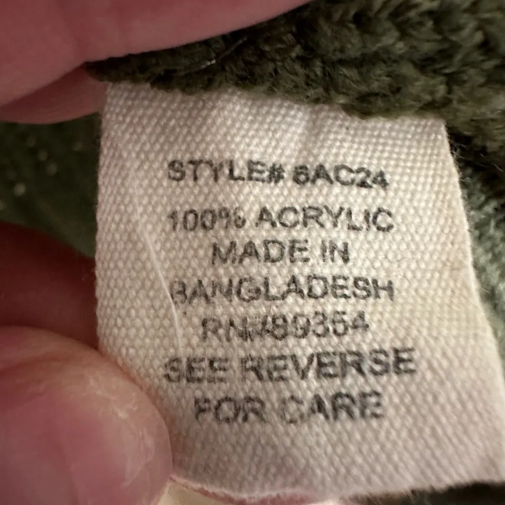 Ultra Flirt green knit sweater cardigan - Image 4