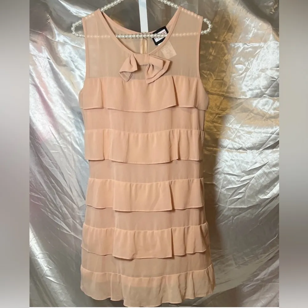 Fiorucci Blush Layered Mini Dress - Image 5