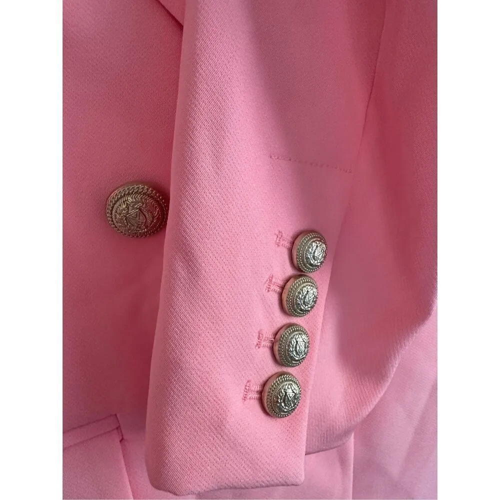 Generation Love Delilah Crepe Blazer in Cotton Candy Size XS - Image 6