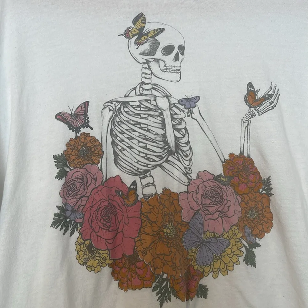 skeleton oversized t shirt - Image 2