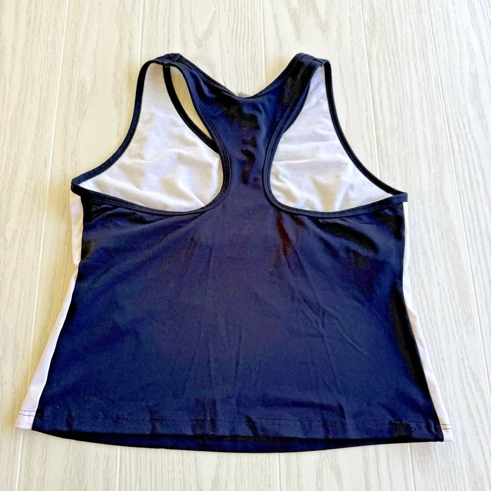 Nike Dri-FIT Women’s Racerback Sleeveless Athletic Top Size Large 12-14 Black - Image 3