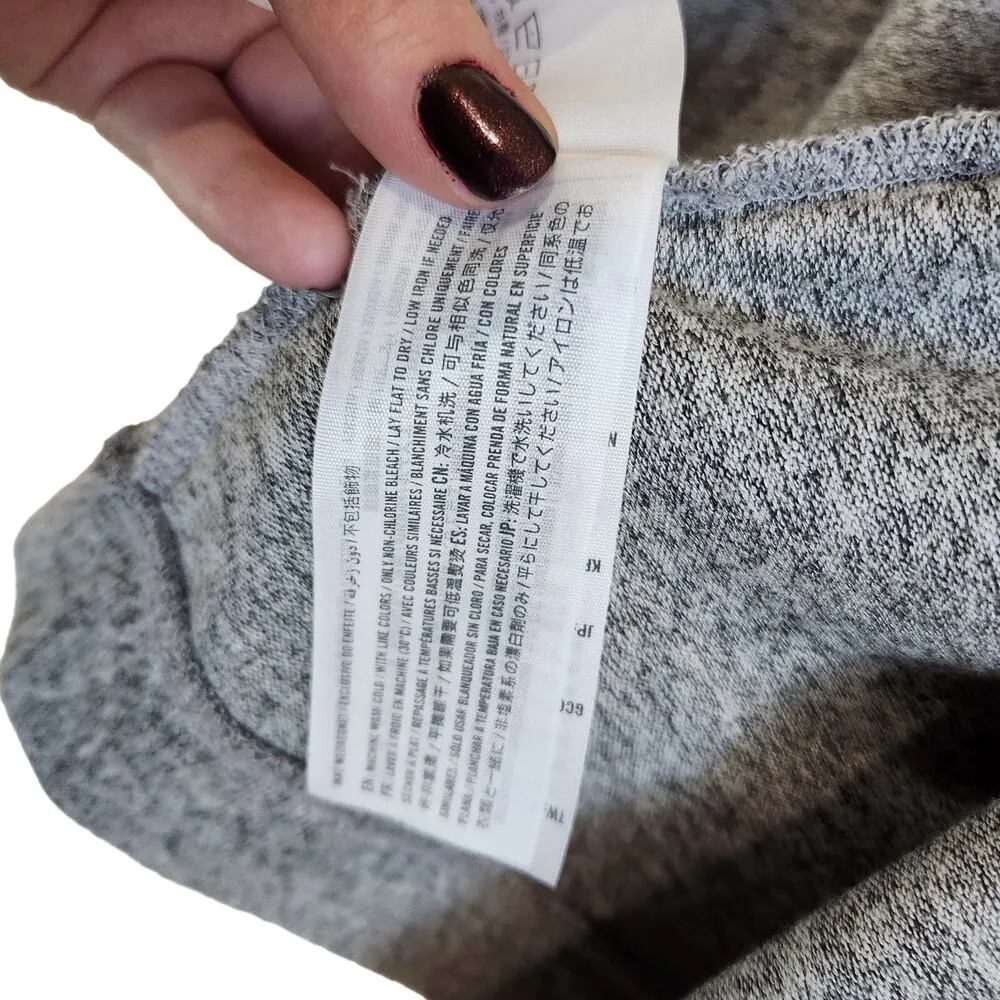 Abercrombie & Fitch Oversized Gray Long Line Cardigan Sweater Cozy Size Small - Image 10