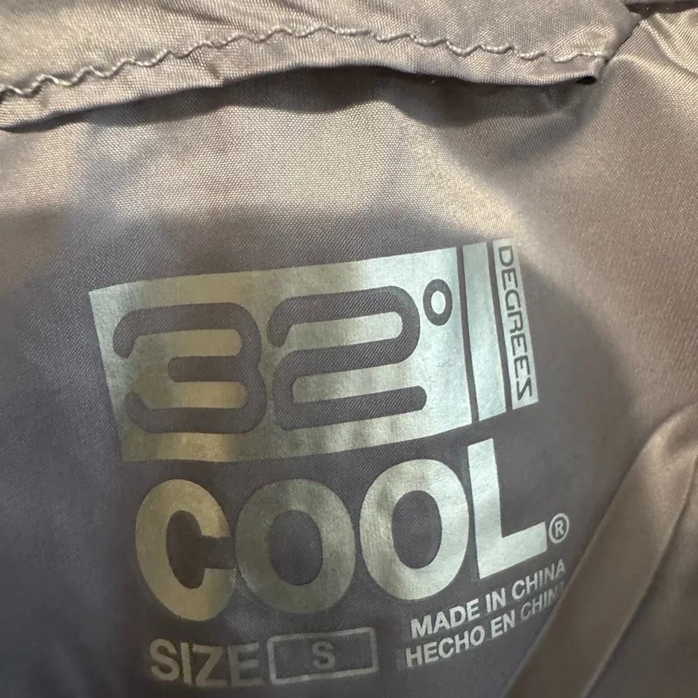 32 Degrees Cool Women's Lavender Windbreaker Zippered Stretchy Jacket Size S - Image 11