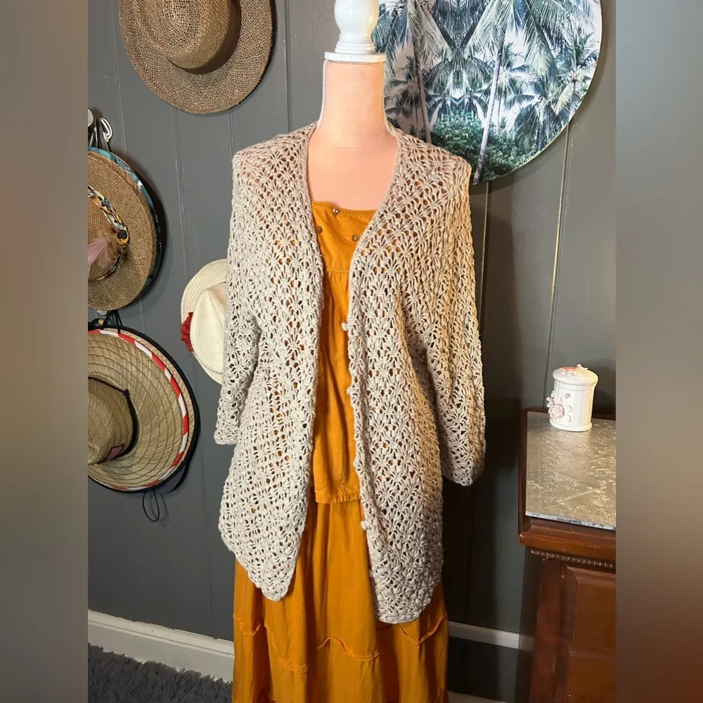 St John’s Bay Knit Cardigan 1x - Image 3