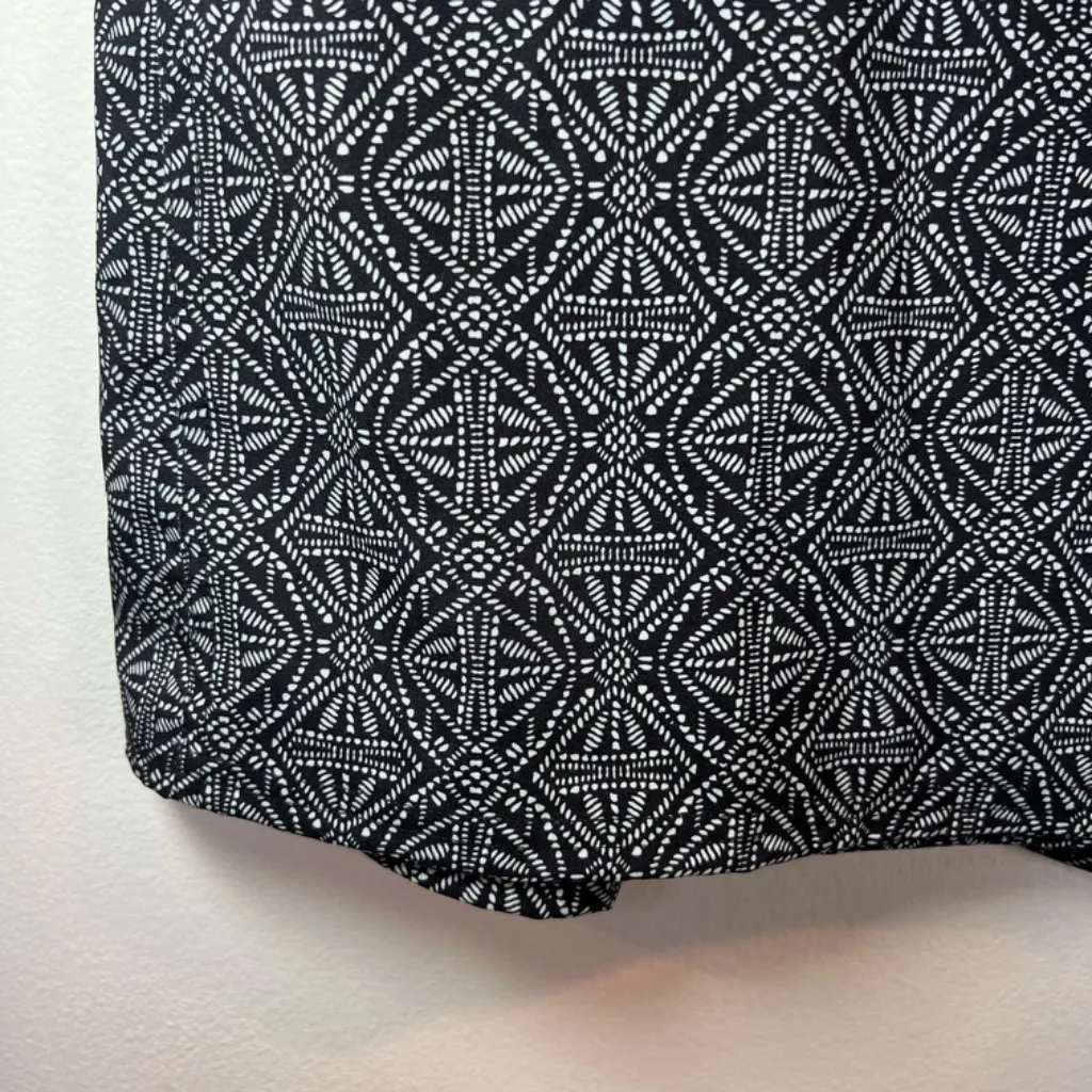 RipSkirt Hawaii Womens Wrap Skirt Black Pearl Batik Length 2 Swim Cover Up Sz XL - Image 3