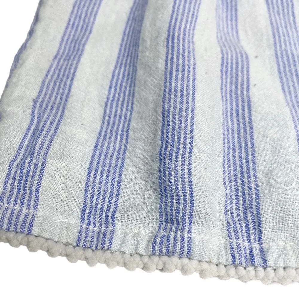 Grifflin Paris ᯾ Striped Short with Tassel Drawstring ᯾ Light Chambray ᯾ Size M Size M - Image 10