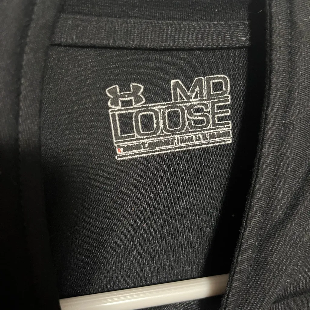 University of Sioux Falls Under Armour Black Loose Fit Top - Image 2