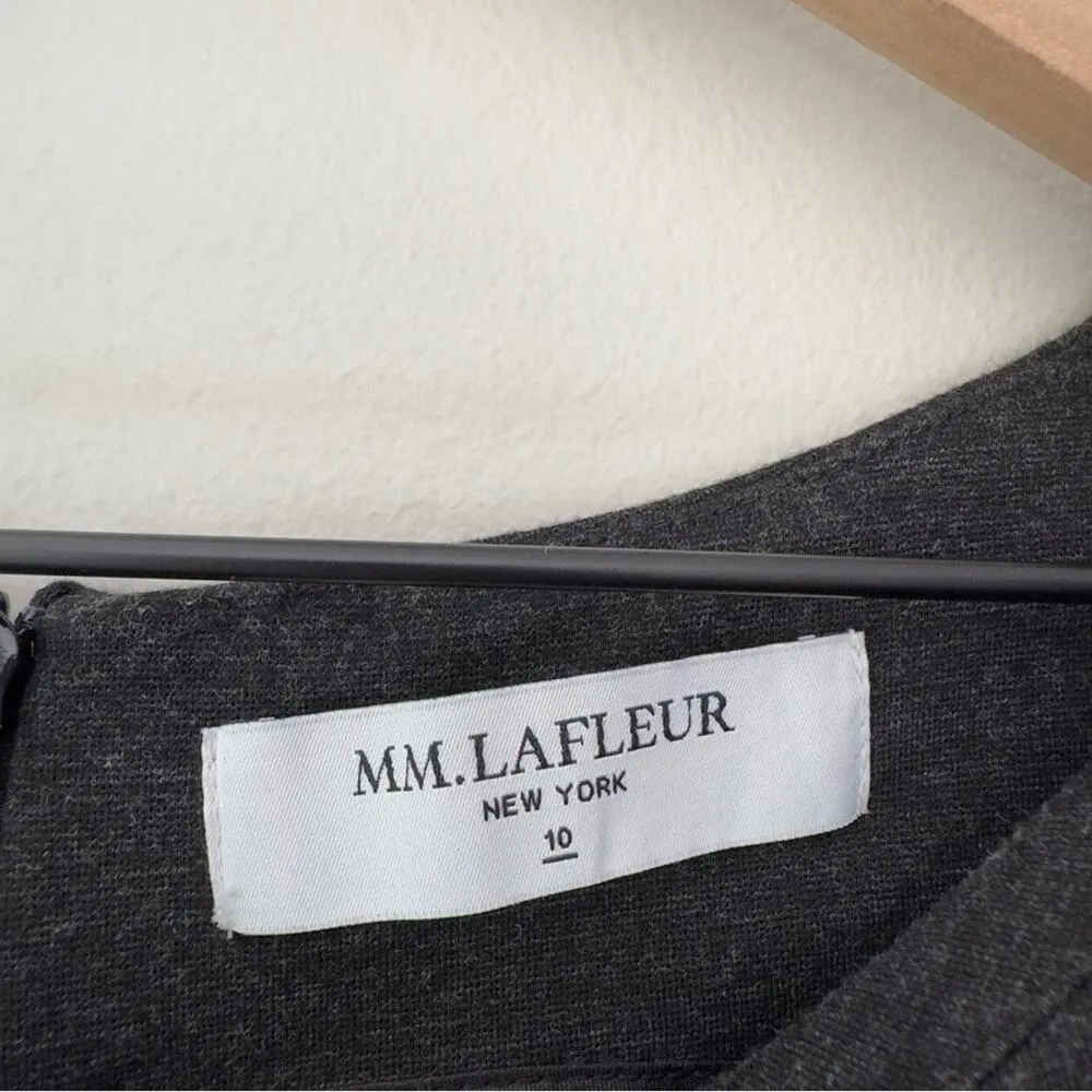 MM Lafleur Sleeveless Twisted Strap Dress Knee Length Business Professional Zip - Image 8