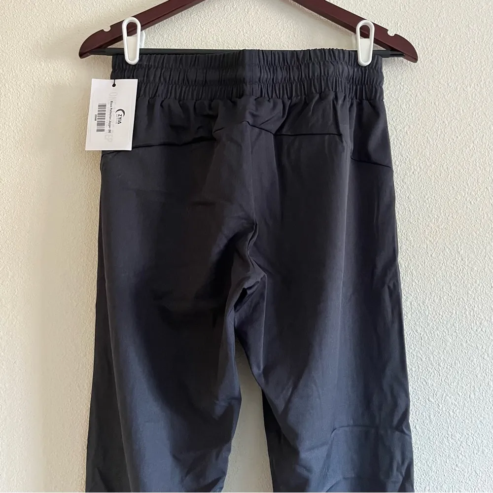 NWT ZYIA Active 2094 Black Perfection Jogger Drawstring Waist Size Medium - Image 10