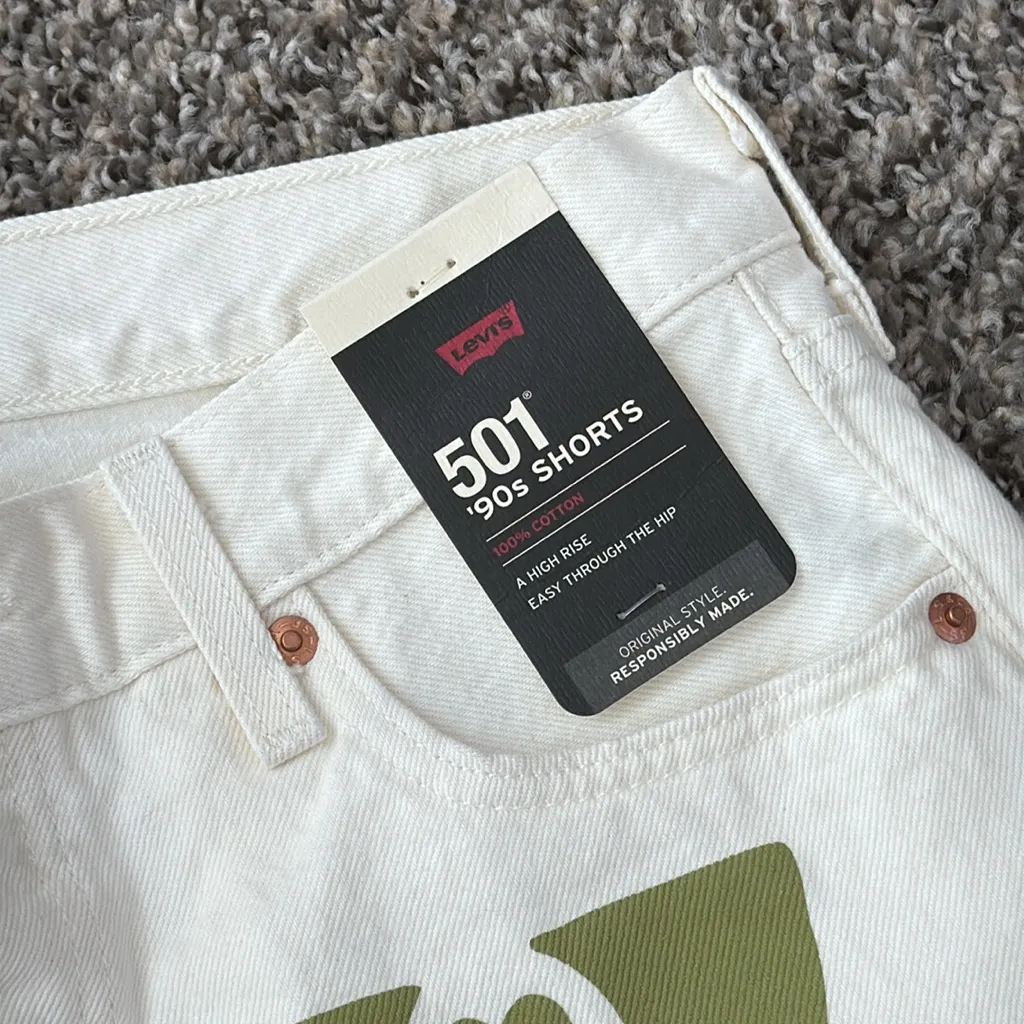 Levi's 90s Jean Shorts - Image 2