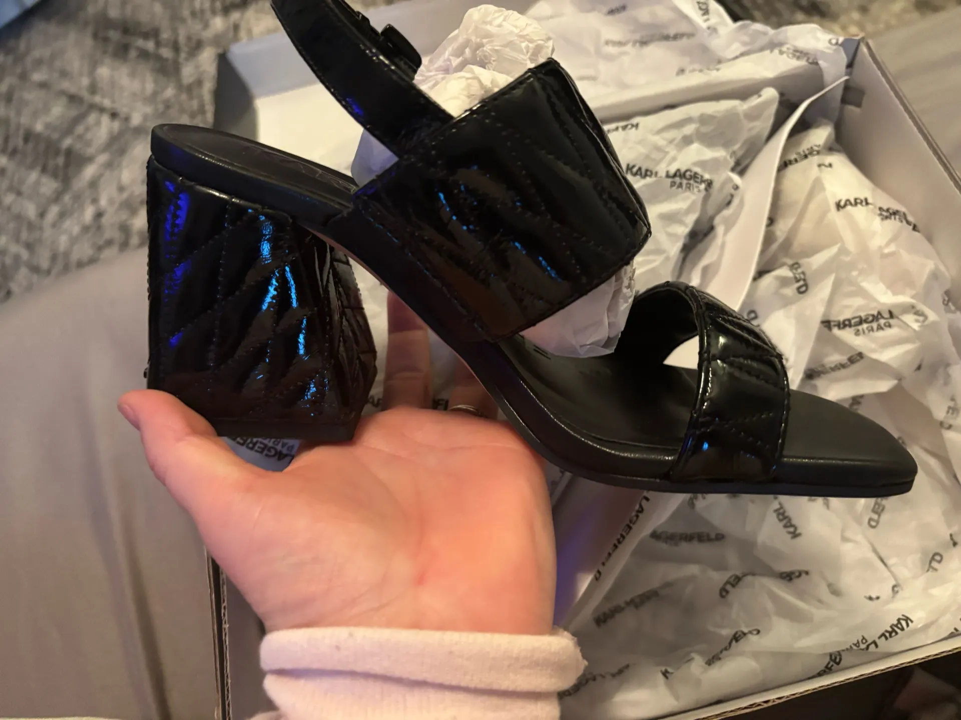 Karl Lagerfeld  heels - Image 4