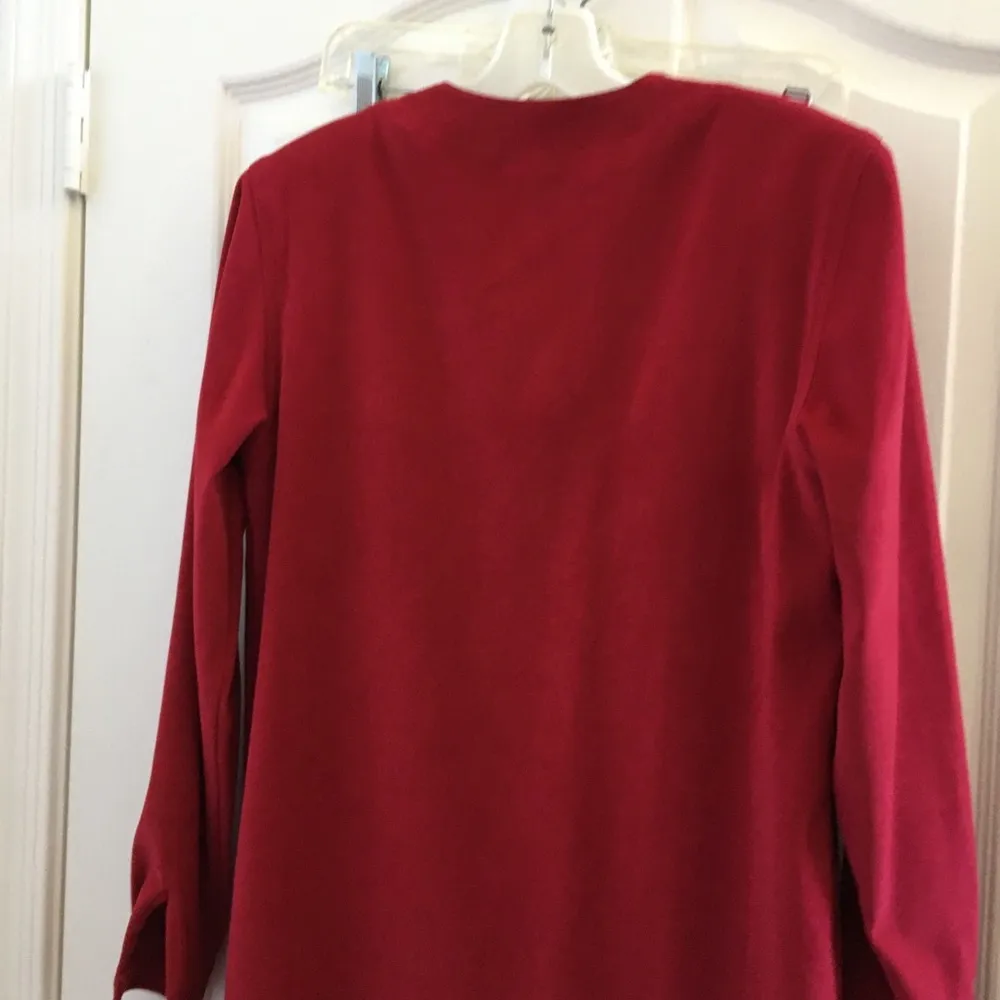 FINAL MARKDOWN Ladies Tess ultra suede dress 6 Red - Image 5