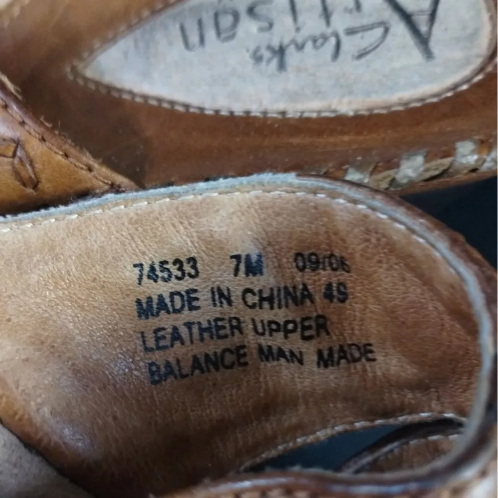 Clarks Artisan C. Women's Brown Shoes/Mules/Wedges Sz7 SKU 3151 Size 7 - Image 6