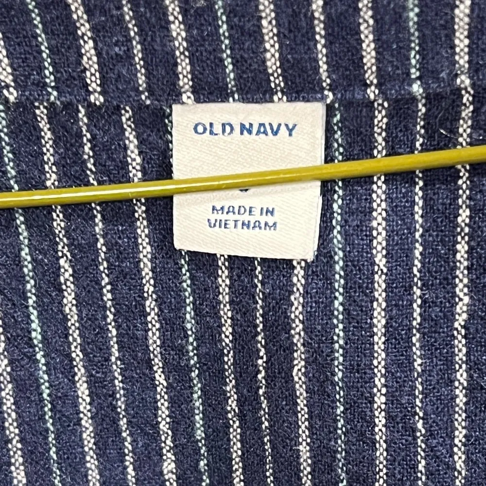 Women’s Blue & White Small Old Navy Dress - Image 3