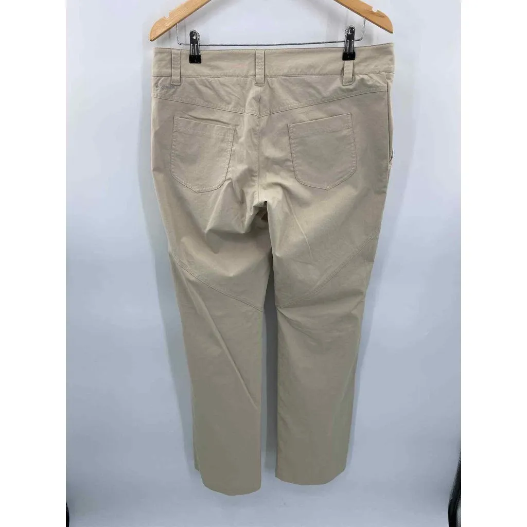 Columbia Hiking‎ Outdoor Pants Womens 12 Long Khaki Nylon Quick Dry - Image 7