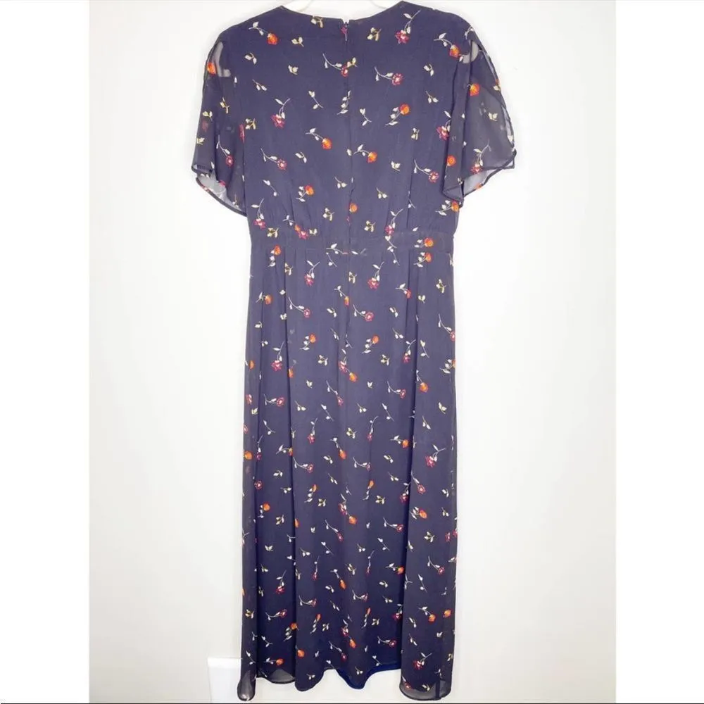 Madewell tulip floral black maxi dress 0 - Image 5