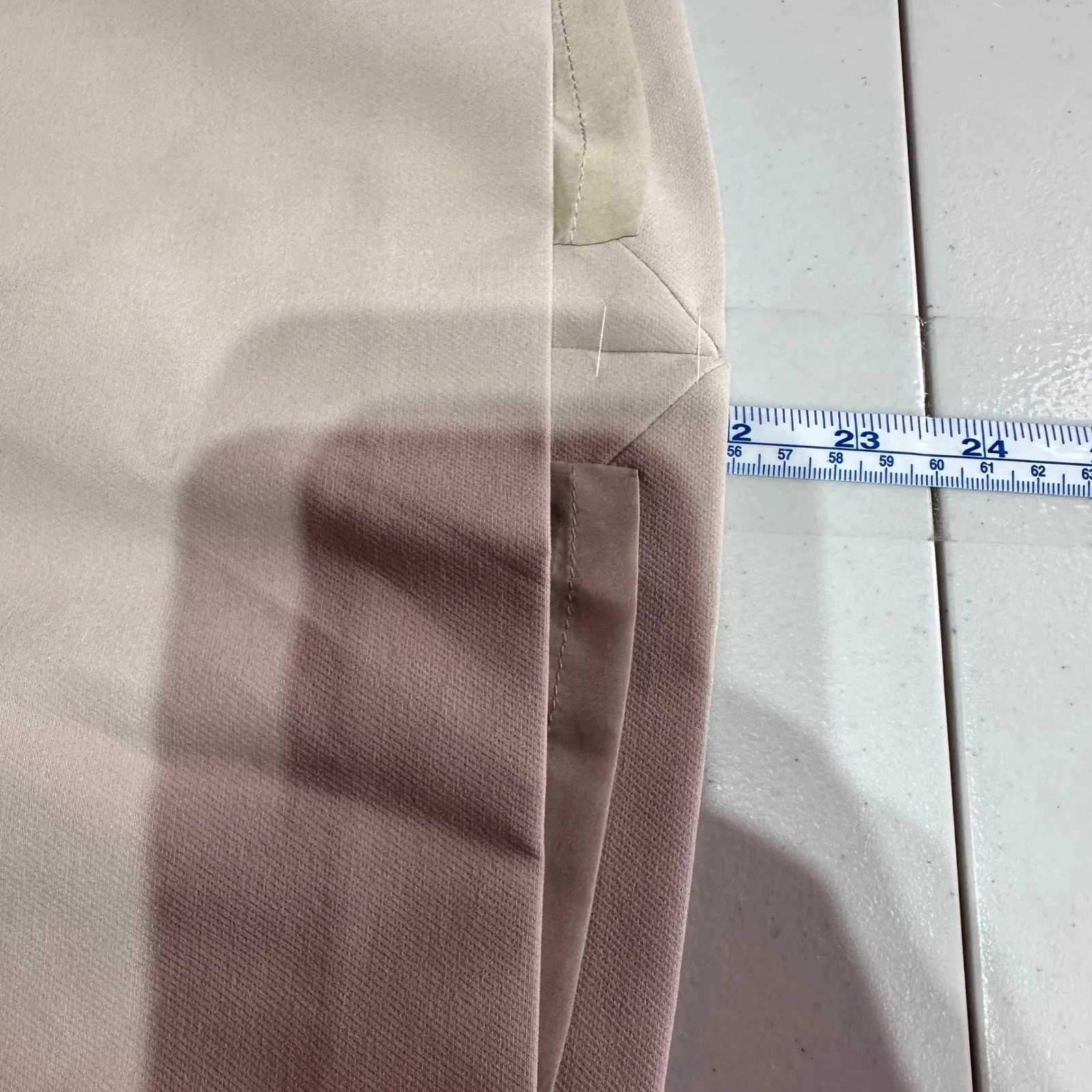 NWT EXPRESS Straight Pencil Skirt Beige Tan High Waist Career Work Size 4 - Image 12