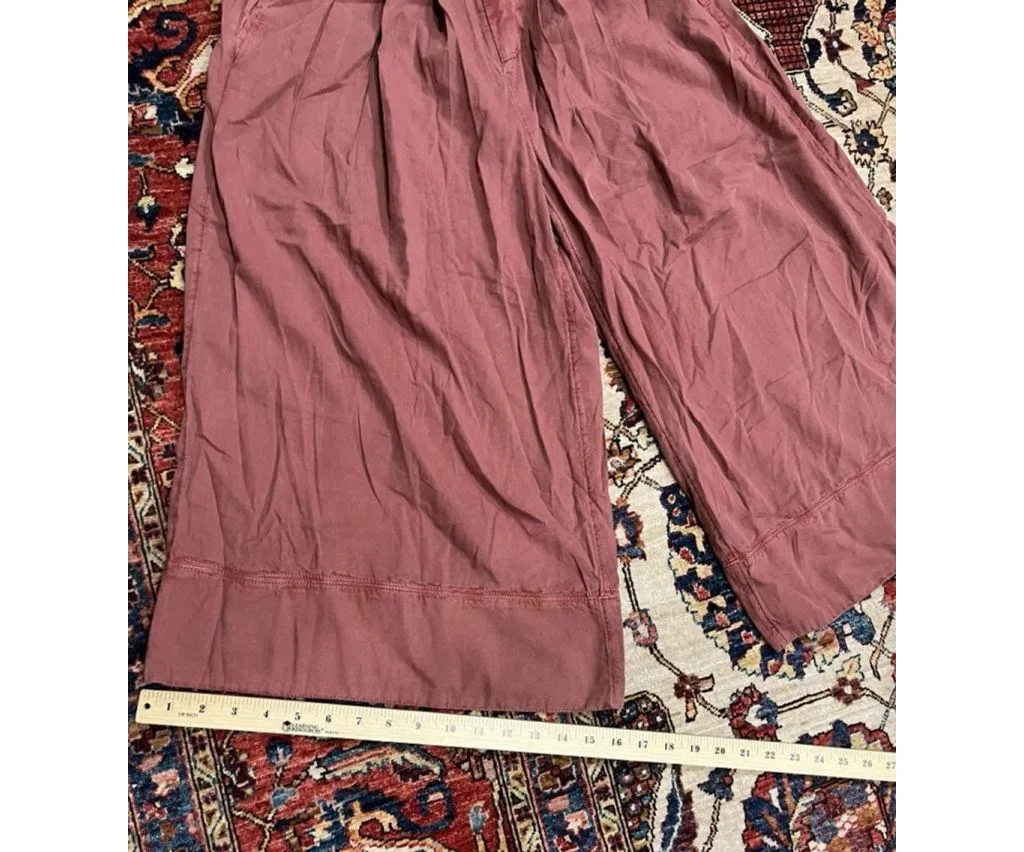 Womens FREE PEOPLE To The Sky Boho Wide Leg Parachute Pants Size Xs - Image 3