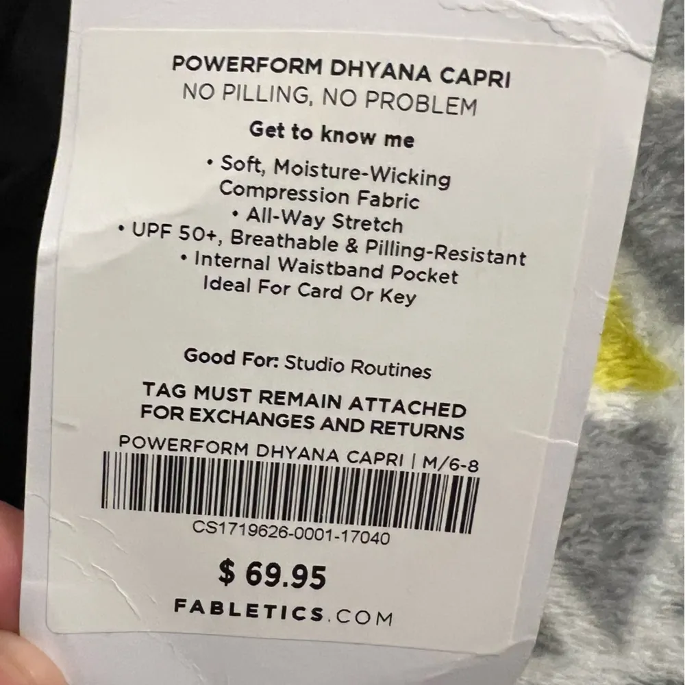 Fabletics  power form capris legging - Image 4