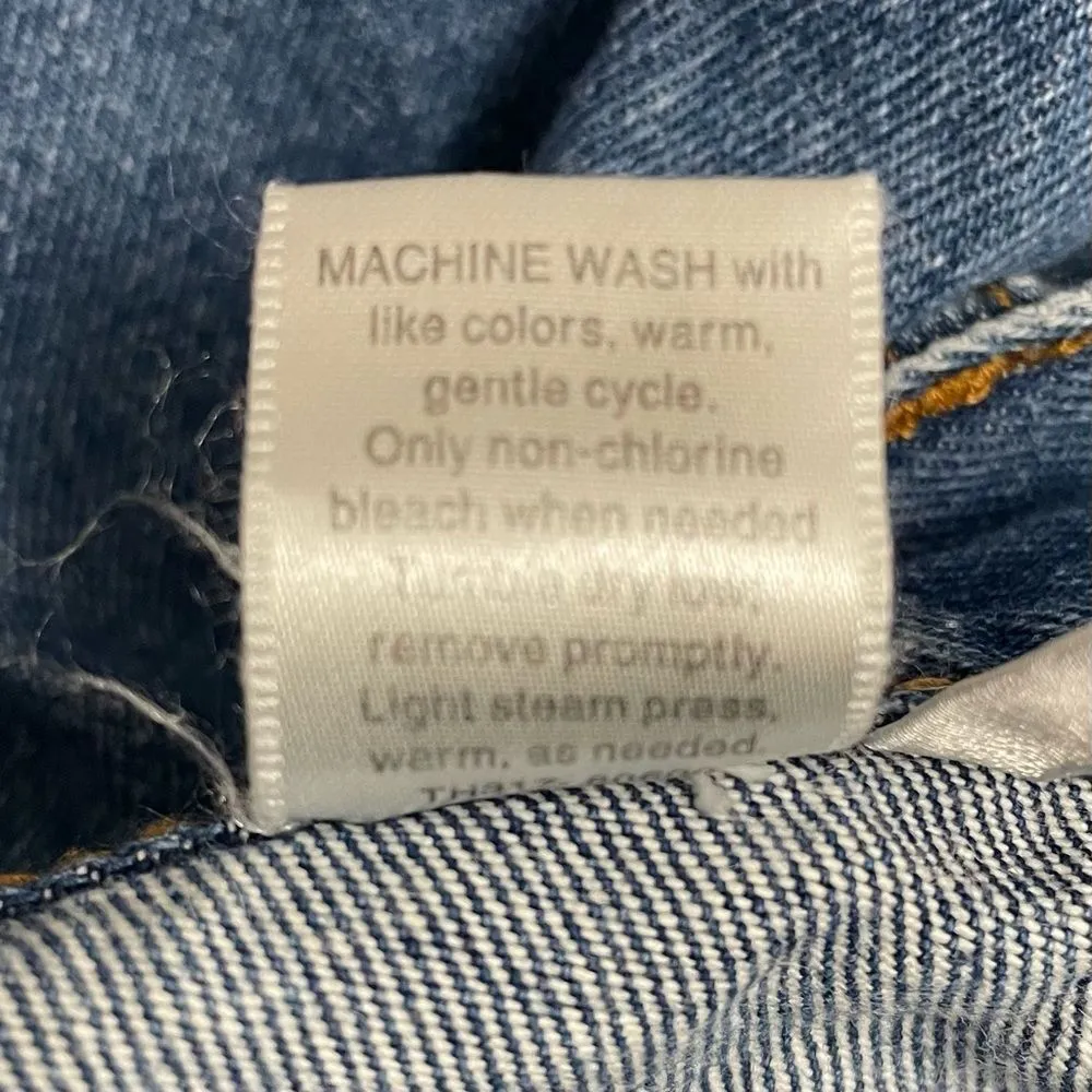 Vintage Pendleton Women's Jeans Size 4 Medium Indigo Rigid High Rise Mom Jean - Image 10