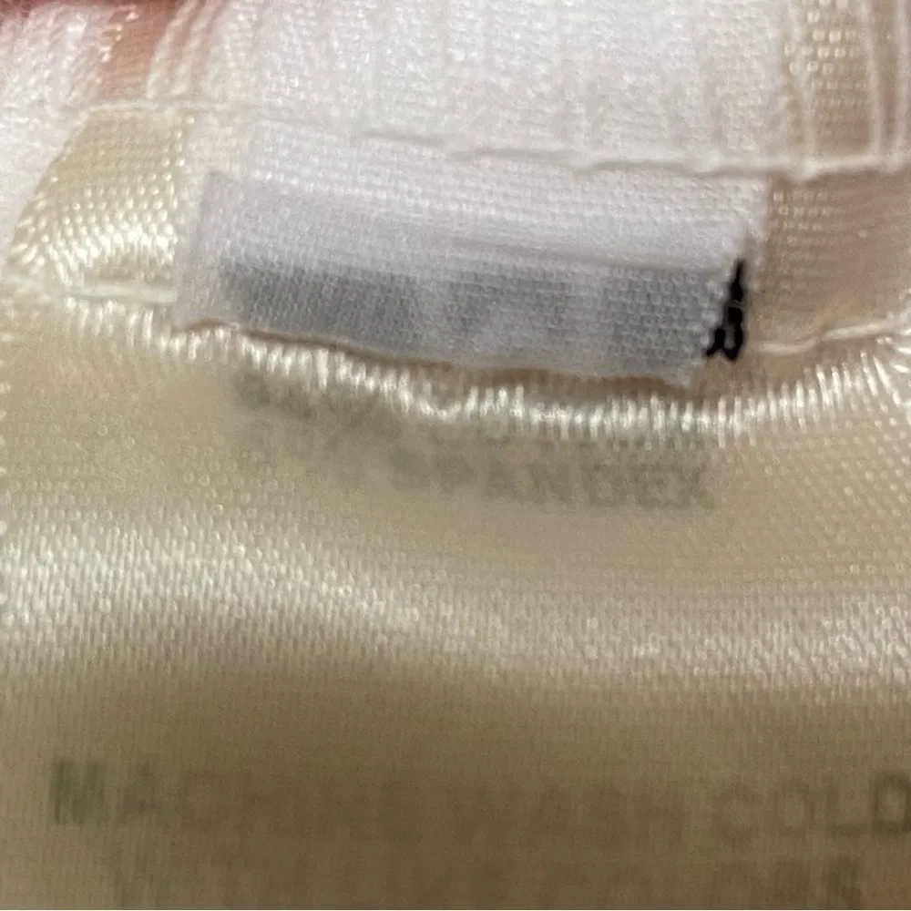 North Star Base White Button Front Lagenlook Minimalist Cardigan Sweater Medium - Image 6