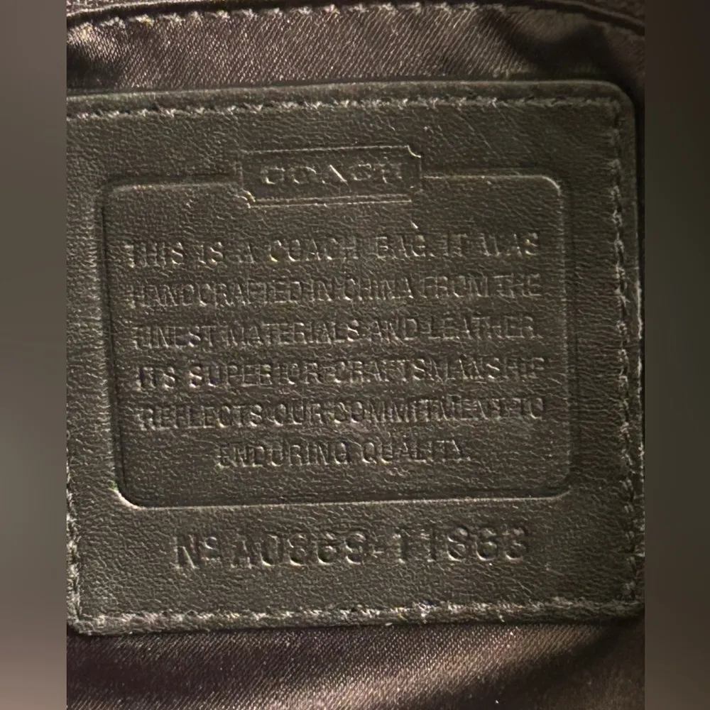 Coach Signature Jacquard Satchel shoulder bag. - Image 5