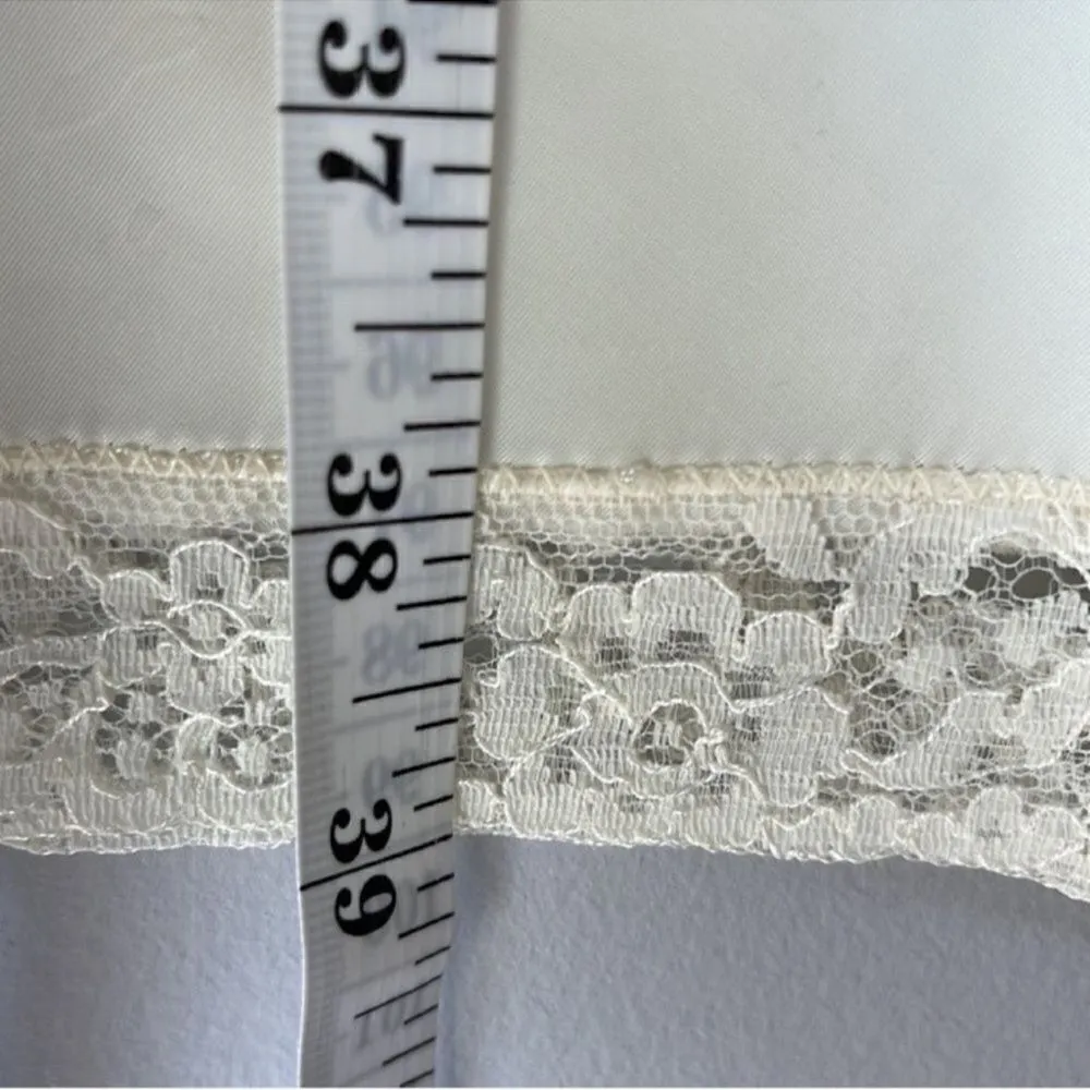 Vintage 1950s Barbizon Full Slip Mad Men Size M - Image 11