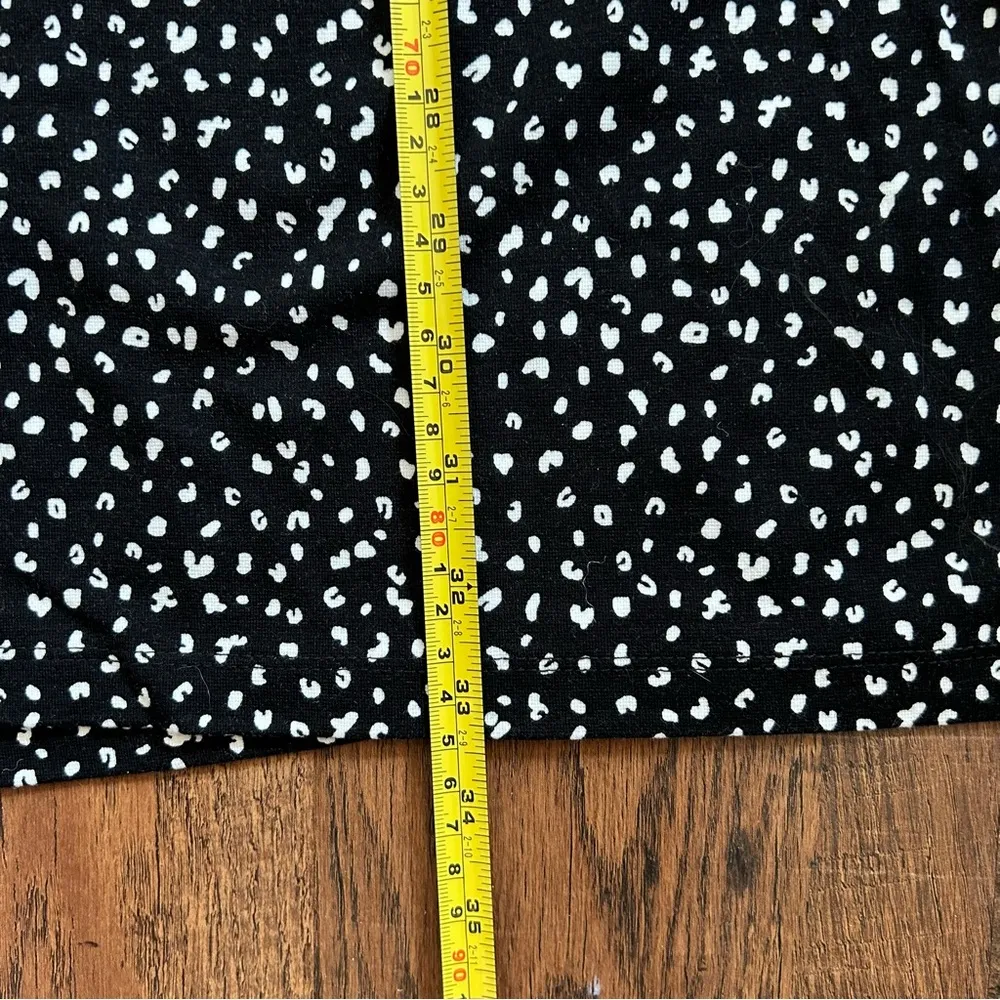 OLD NAVY Maternity black dots dress, size L - Image 9
