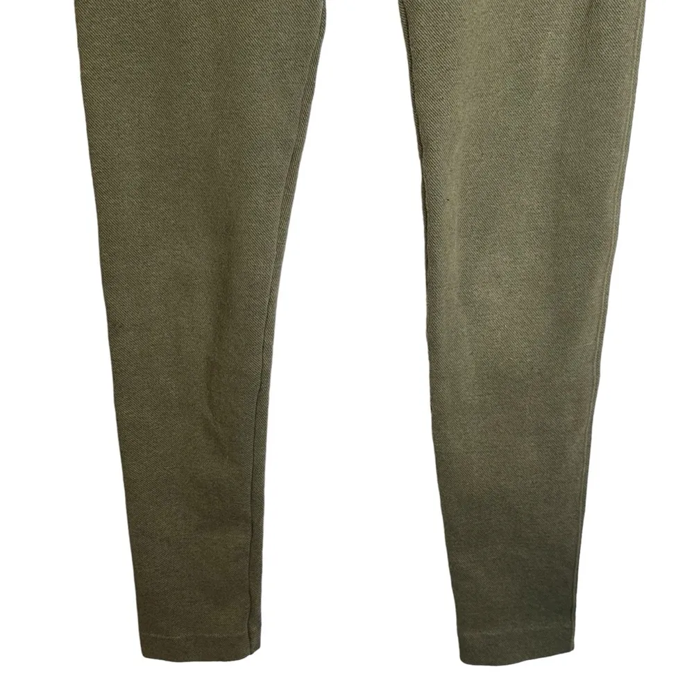 Lane‎ Bryant Cropped Ankle Leggings Olive Green Size C/D #3905 - Image 3