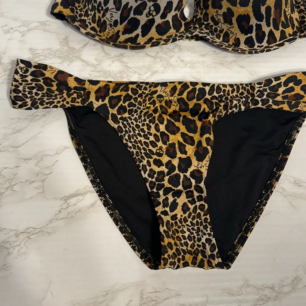 Victoria’s Secret Y2K strapless double cup push up bikini swimsuit 34A small - Image 4