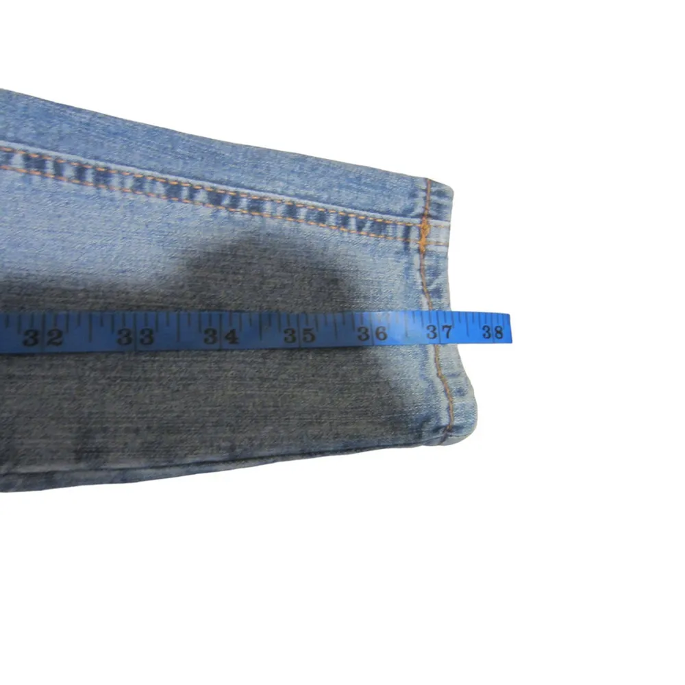 Wild Fable Hi Rise Skinny Dark Wash Distressed Denim Jeans Size 2 - Image 8