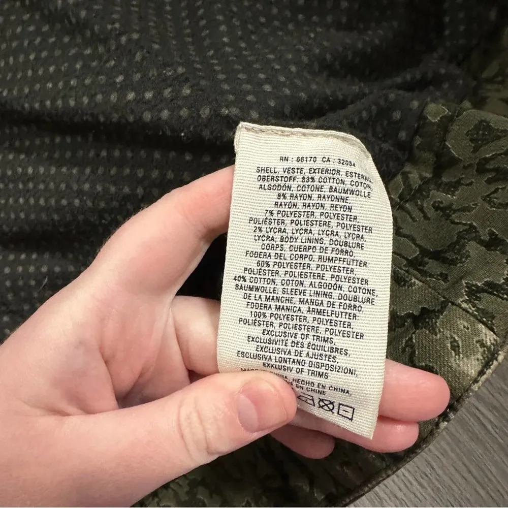 Anthropologie Hei Hei Burnett Anorak Olive Green Long Sleeve Utility Jacket Sz S - Image 7