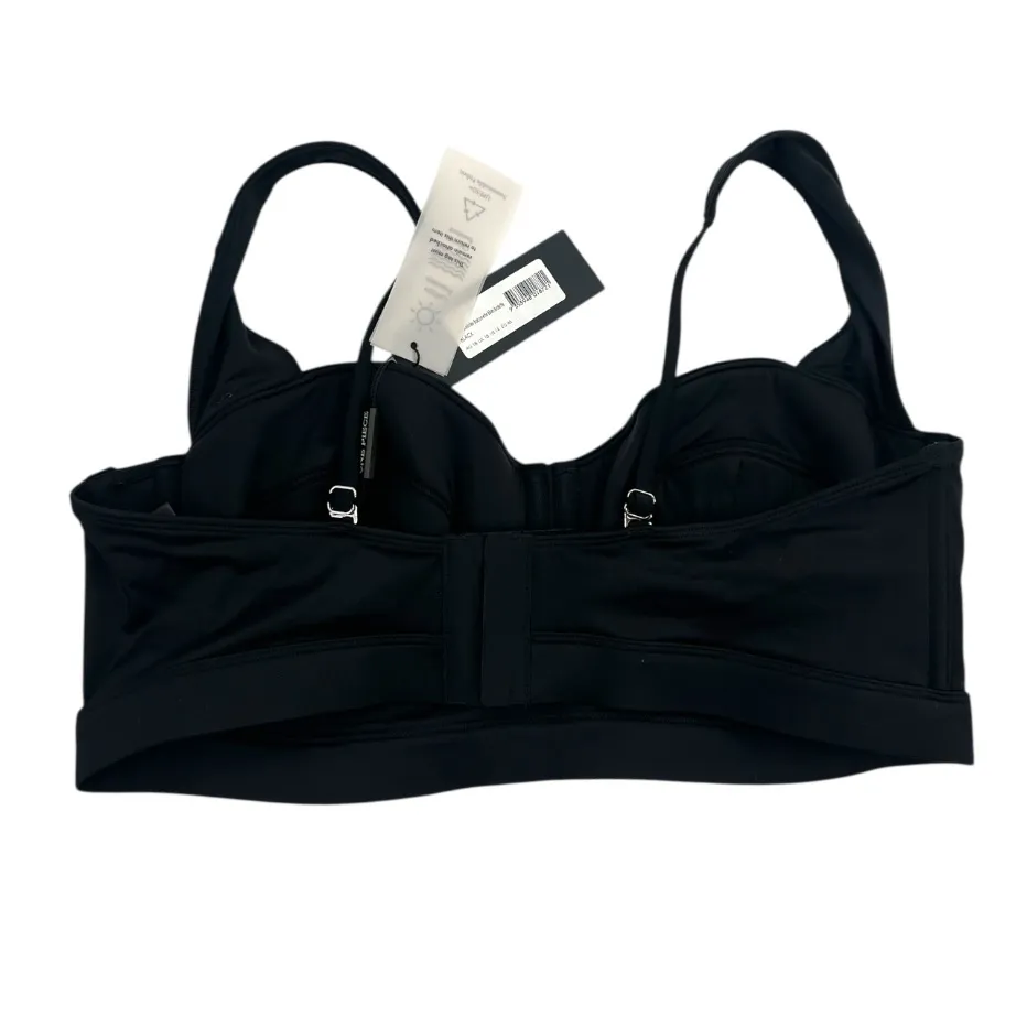 NWT Une Piece Black Bustier Balconette Bikini Top black 14 - Image 3