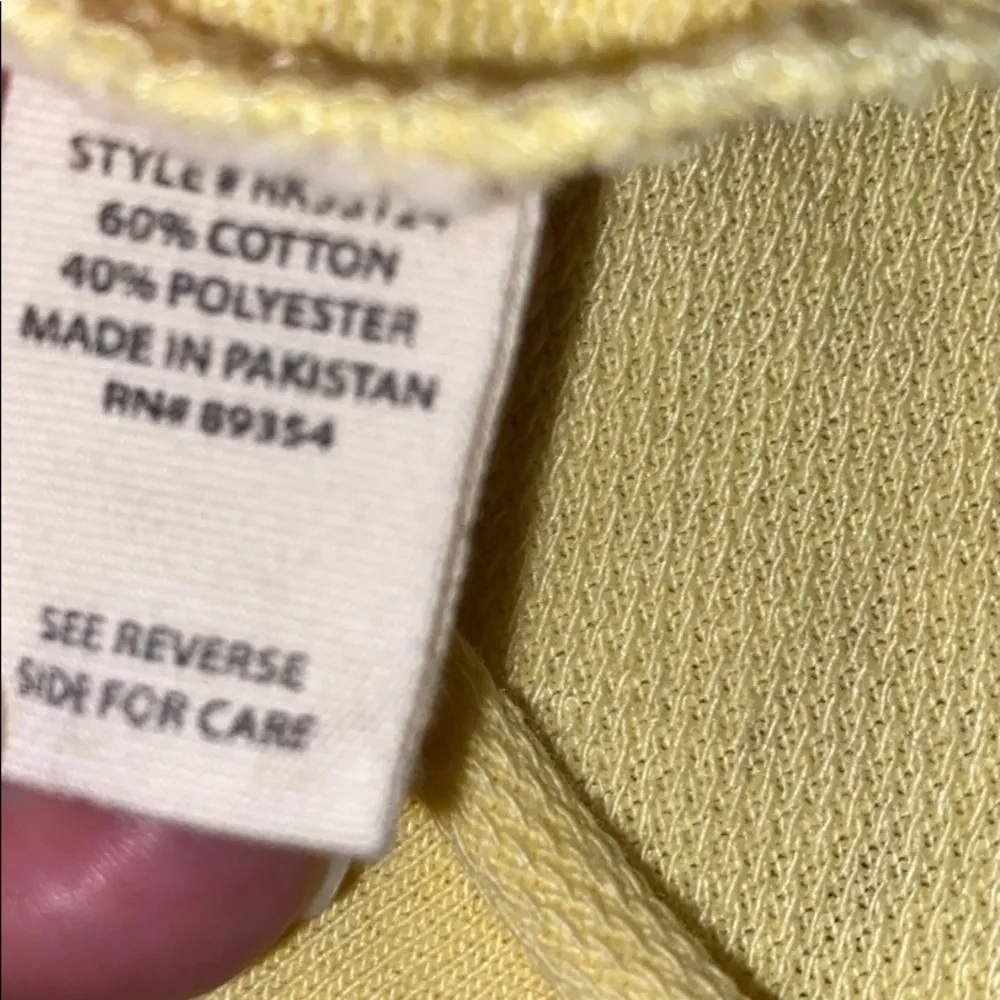 No Comment yellow distressed hoodie - Image 9