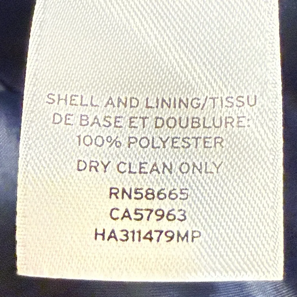 Halogen Flare‎ Skirt Pleated Navy & Pink Floral Lined Size 10 Petite NWT - Image 10