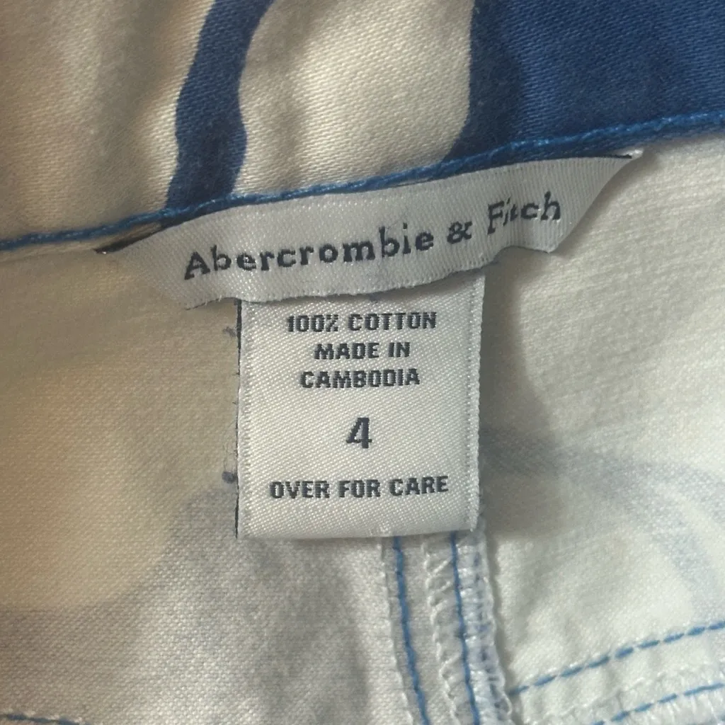 Y2K‎ Abercrombie & Fitch Tropical Floral Mini Skirt - Image 5