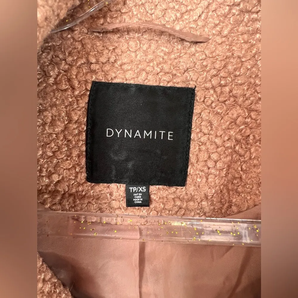 Dynamite Teddy Moto Jacket Size PXS - Image 4