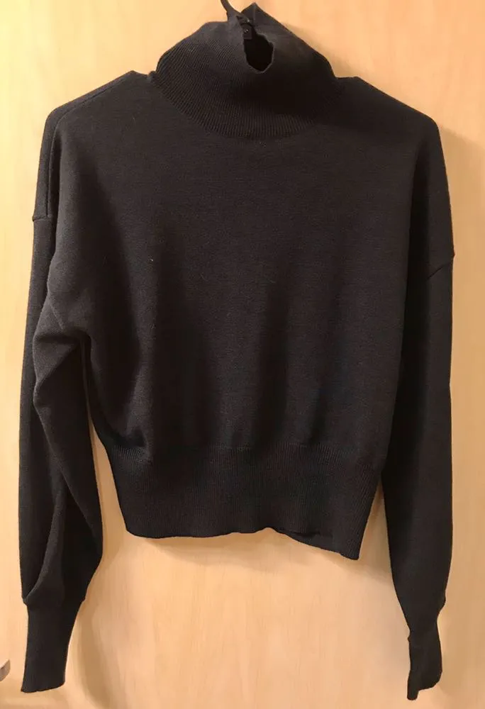 Line and Dot Carly Balloon Sleeve Turtleneck Sweater - Image 2