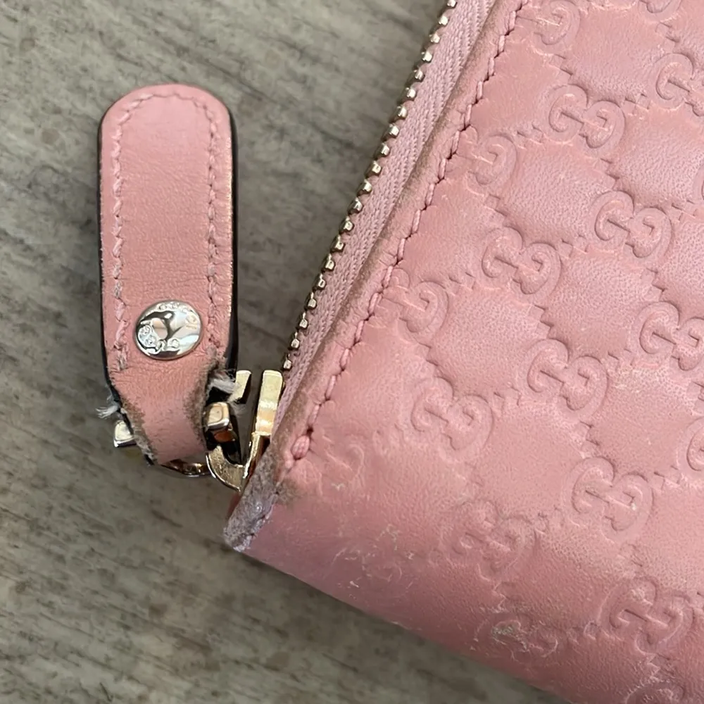 Gucci Microguccissima Zip Around Wallet in box - Image 5