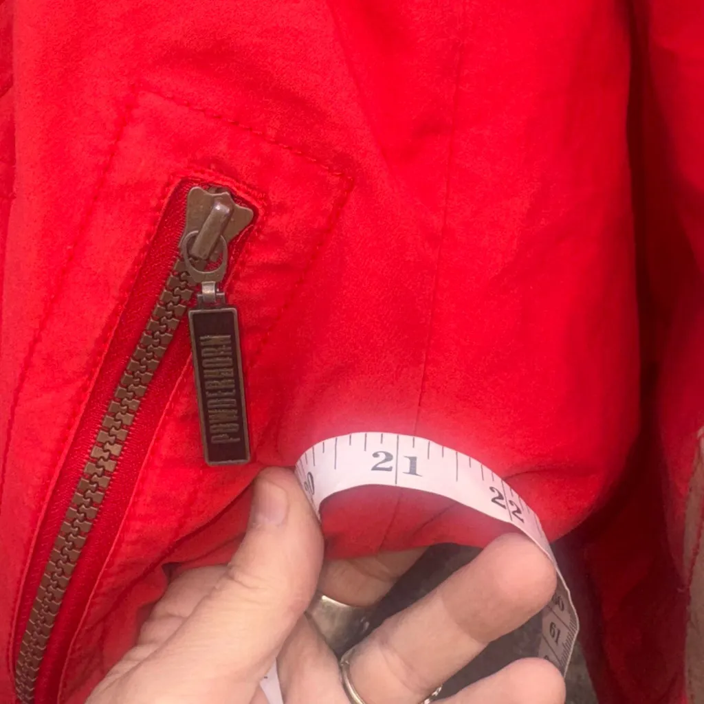 Powderhorn Red & Black Ski Vintage Snowboard Snowsuit Women's Size 8 - Image 11