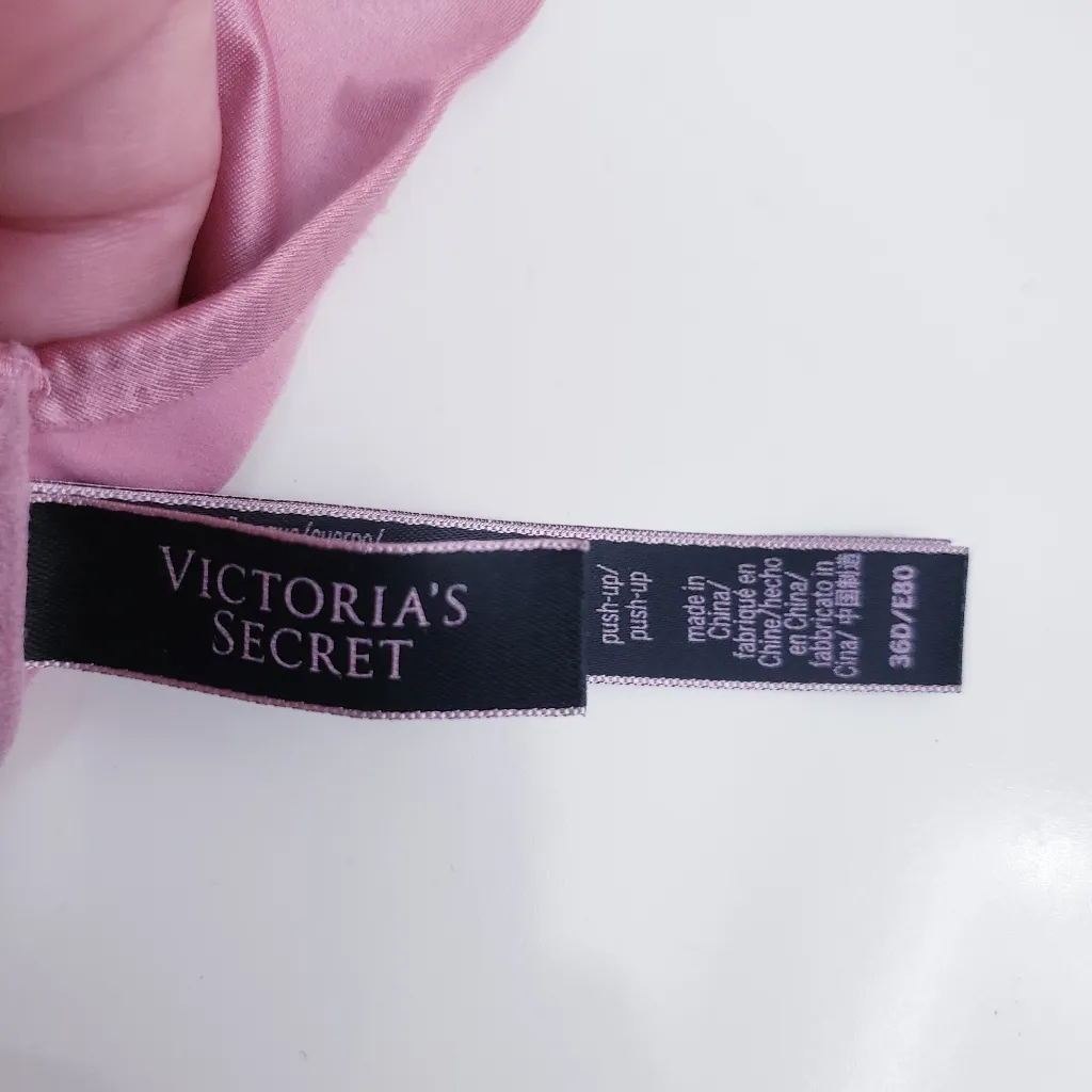 Victoria's Secret  Pushup Baby Pink Bra - Image 8