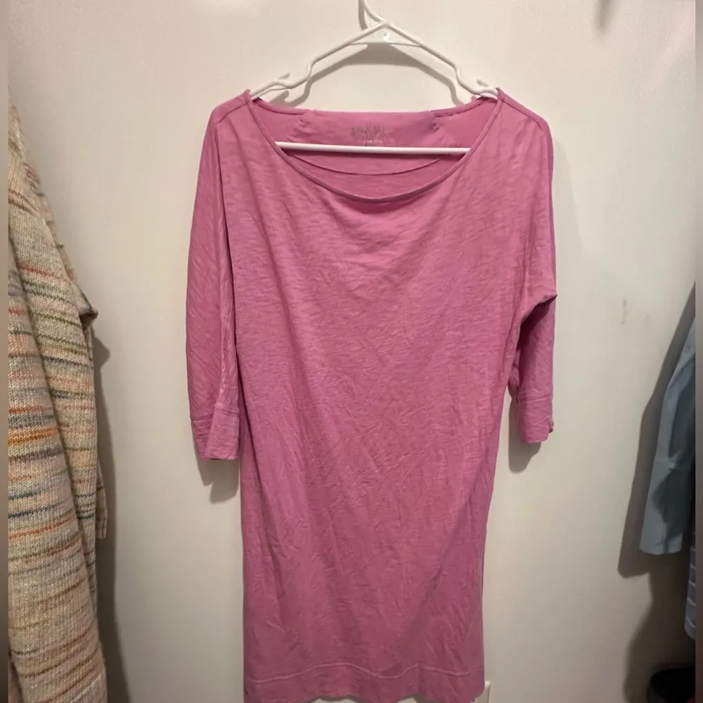 Lilly Pulitzer pink prima cotton dress small - Image 3