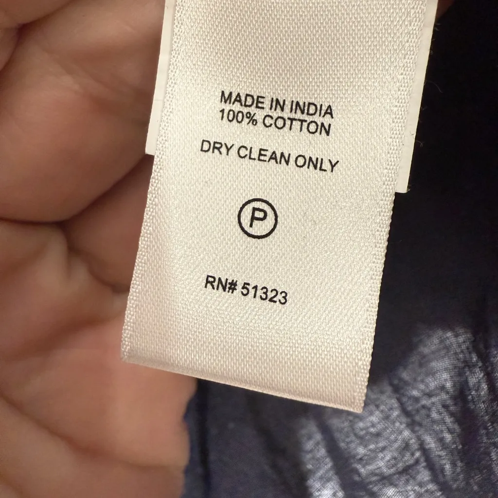 Cece Black Babydoll Tiered Mini Dress Black White Embroidery‎ Flowers 3X - Image 5