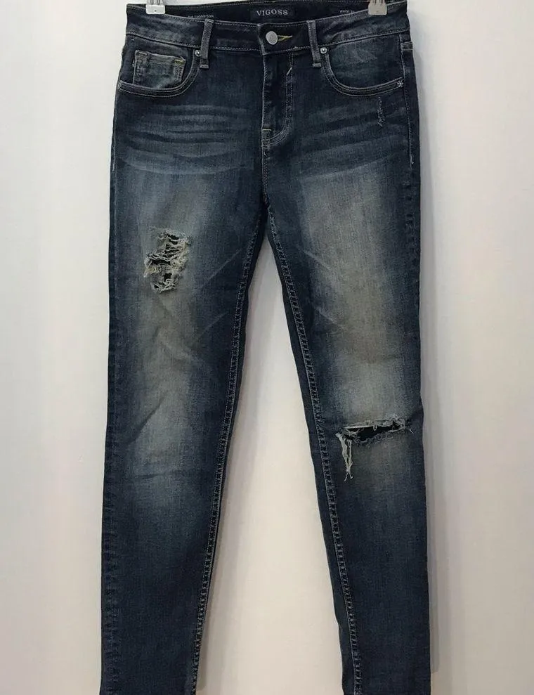 Distressed Vigoss distressed Jeans sz 26 - Image 3