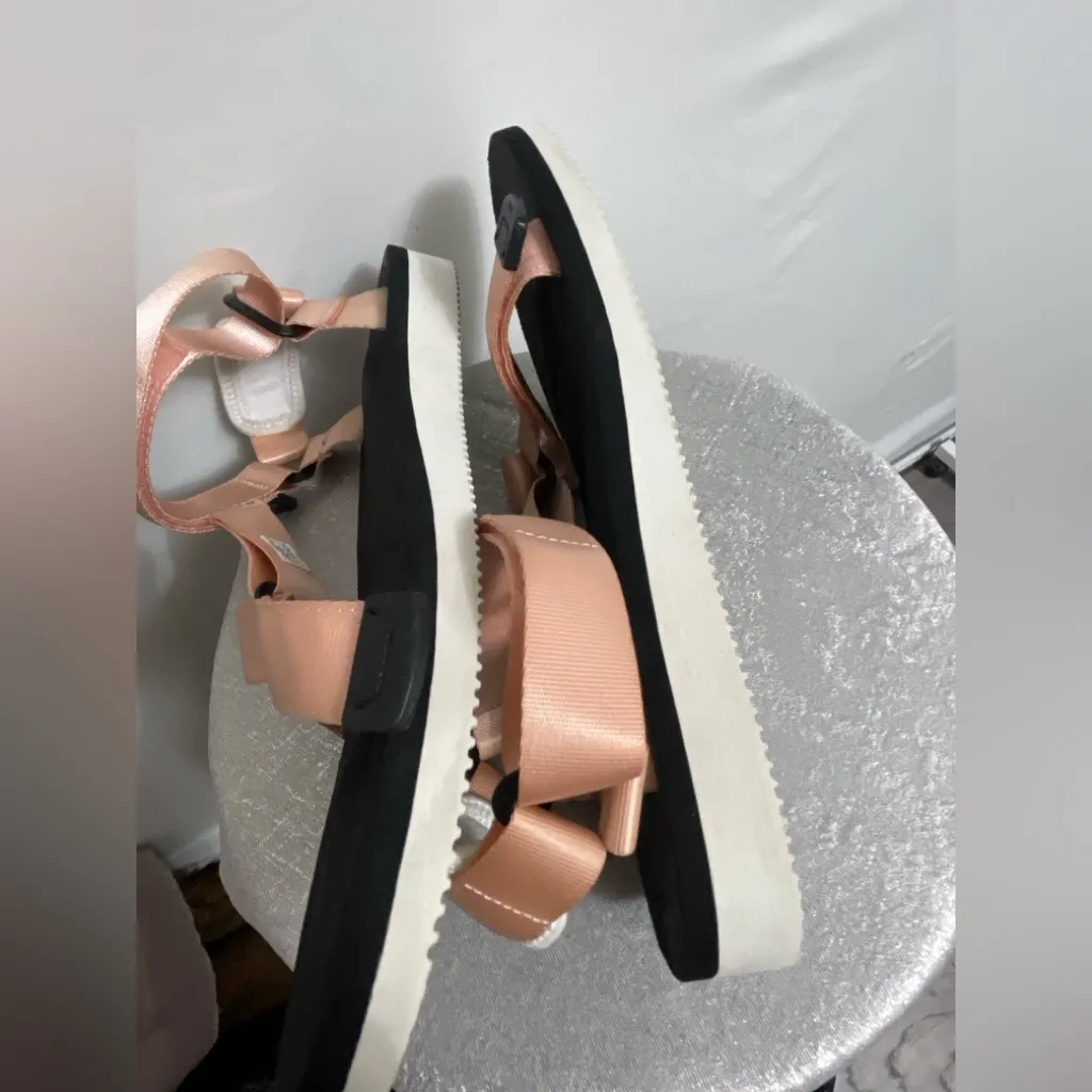 Suicoke Women's Pink Satin Strap
Sandals - Image 6