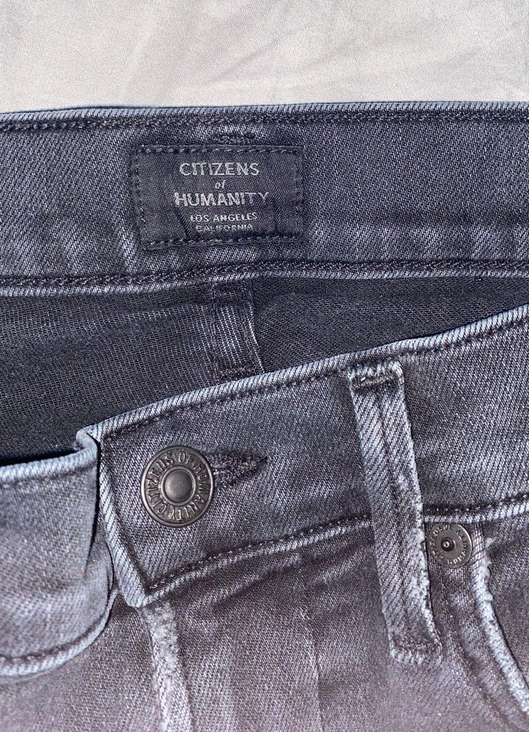 Black Faded Rocket Mid Rise Skinny Jeans - Image 7