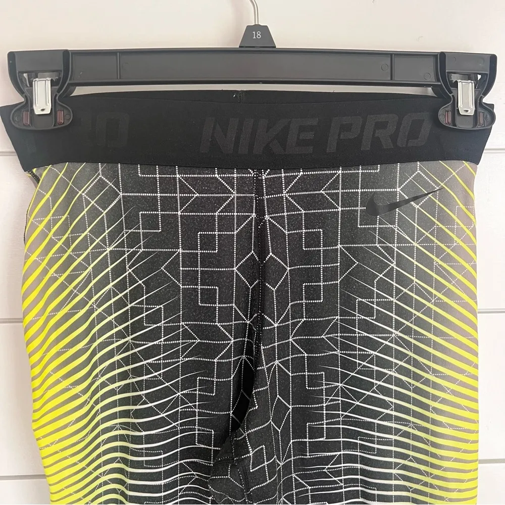 Nike Pro Compression Full Length Leggings (Women's Small) Black 🟦 - Image 9