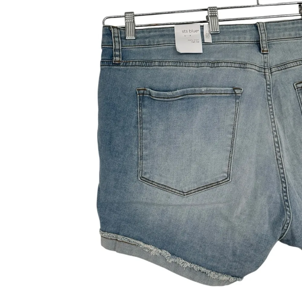 STS Blue Molly High Rise Denim Shorts size Waist 35/Womens 20 NWT - Image 5