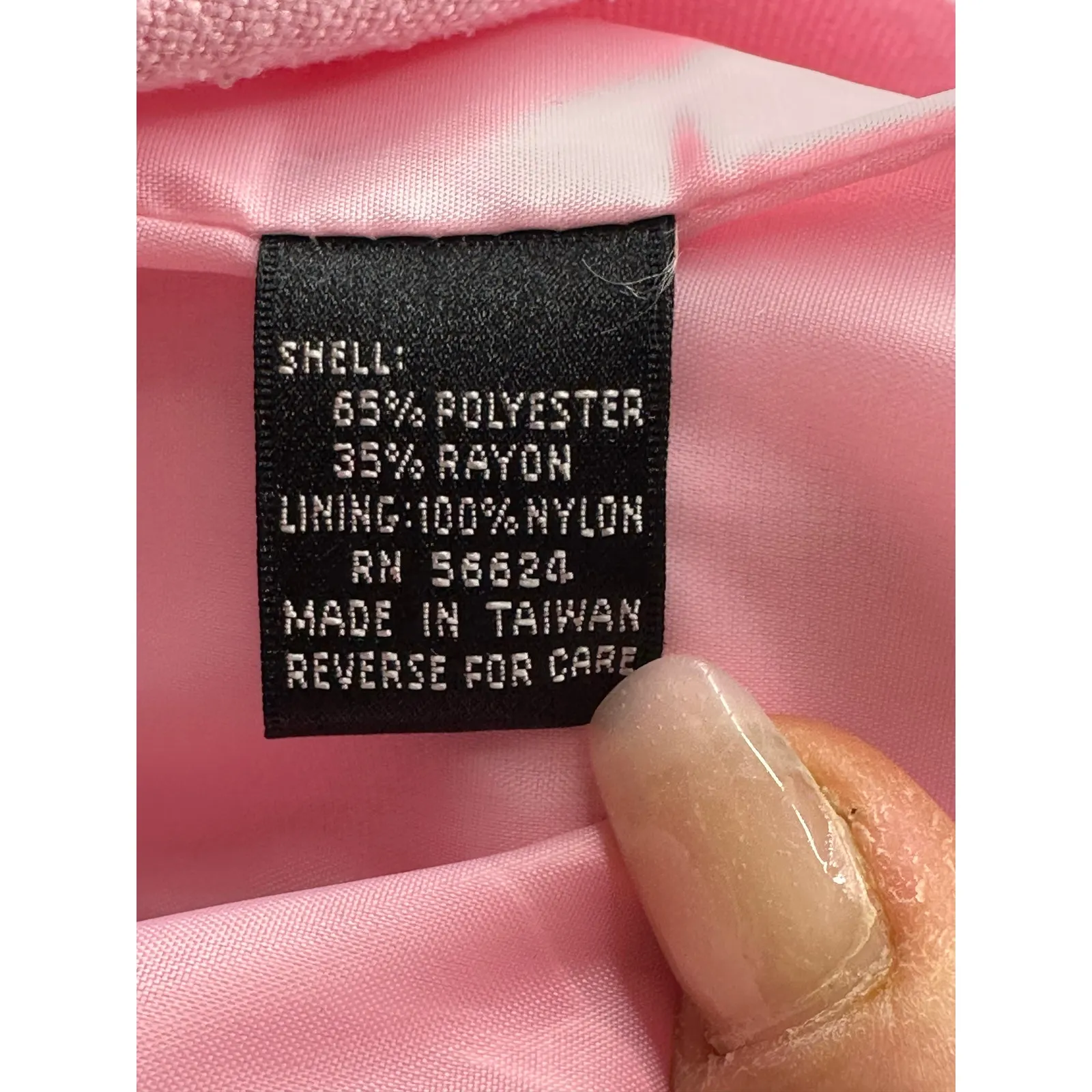 Vintage 80’s Nicole Blake Pink Blazer And High Waist Skirt Set Size 10 - Image 11