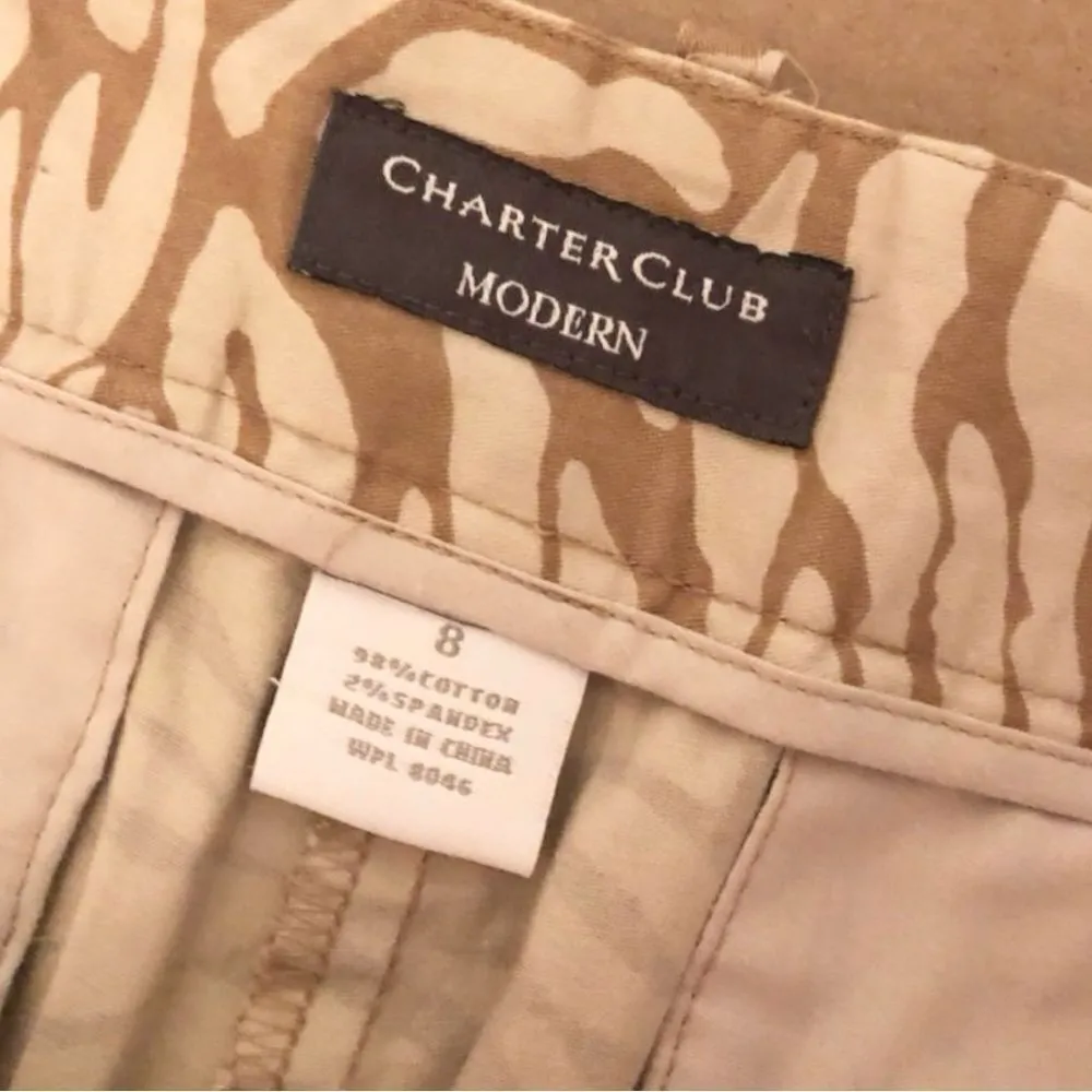 🦋Charter Club modern zebra print pants - Image 4